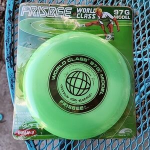 Vintage 1980 Whamo Frisbee 97g Model World Class Freestyle And Ultimate